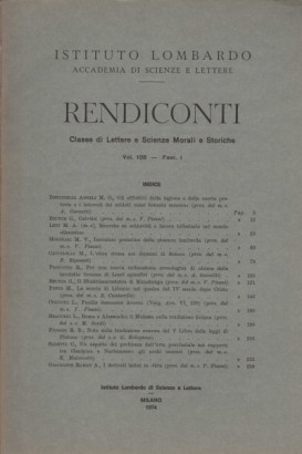 Rendiconti Volume 108