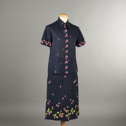 Traje De Parisini con Frambuesas