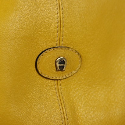 Aigner Borsa Vintage in Pelle Gialla
