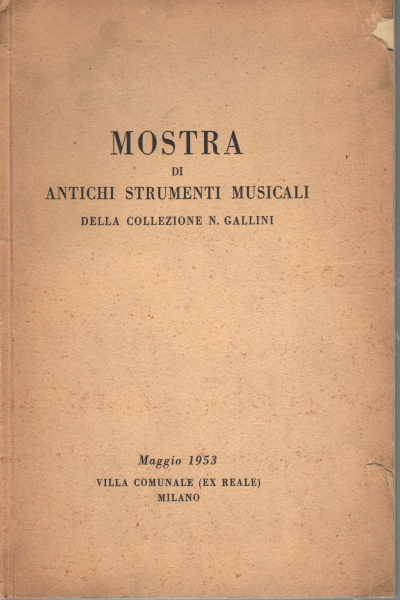 Exhibition of ancient musical instruments of the