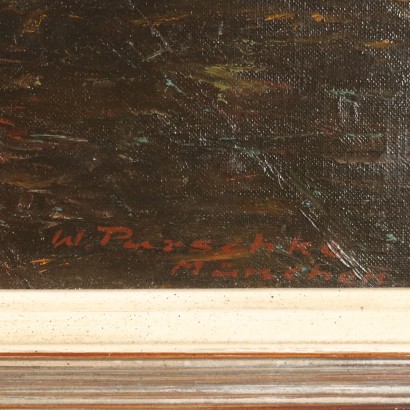Peinture d'intérieur avec personnages, Scène d'intérieur avec personnages