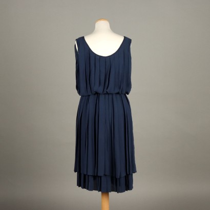 Chloe Vintage Blue Silk Dress