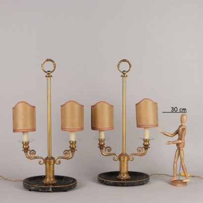 Par de lámparas de mesa