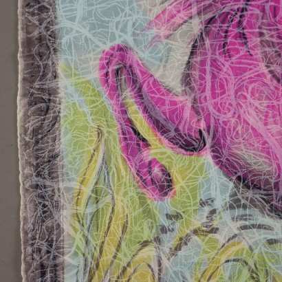 Sassu Vintage Silk Scarf