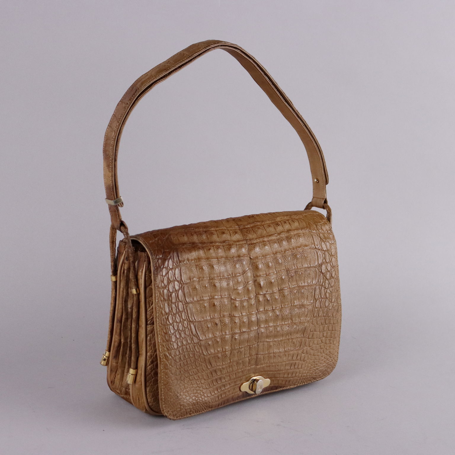 Pierre Cardin Bag Vintage Leather France 1980s 1990s