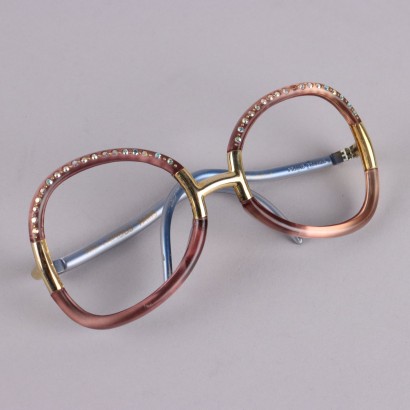 Ted Lapidus Vintage Brille mit Brillan