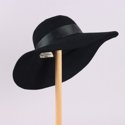 Pierre Cardin Vintage schwarzer Hut