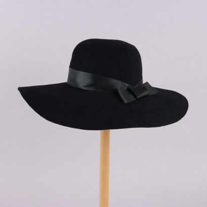 Pierre Cardin Vintage schwarzer Hut