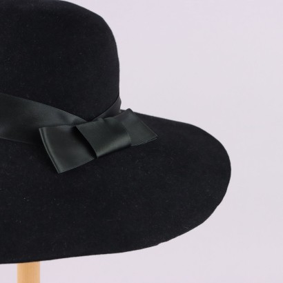 Pierre Cardin Vintage schwarzer Hut