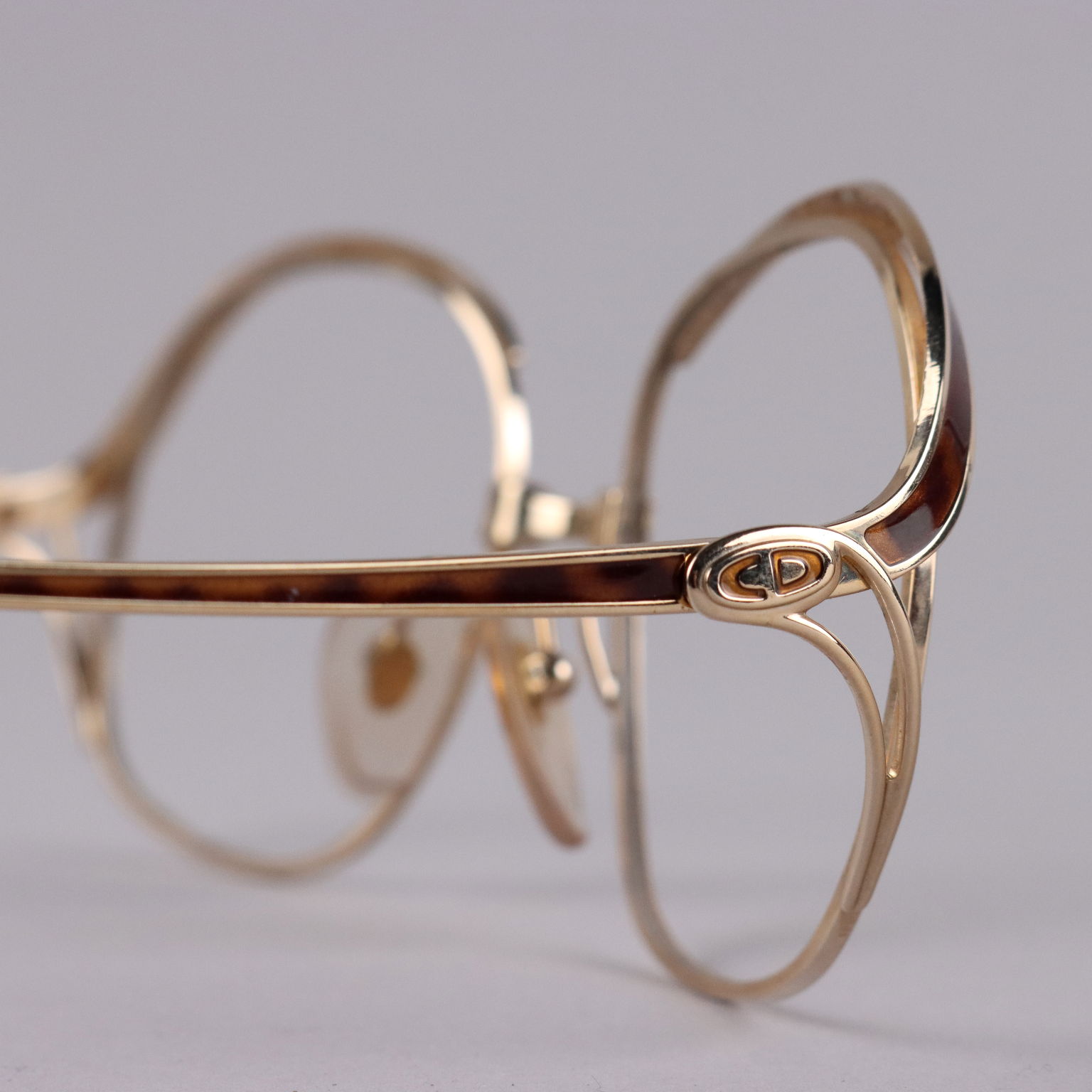 Vintage Christian Dior Glasses Frame Plastic Frame