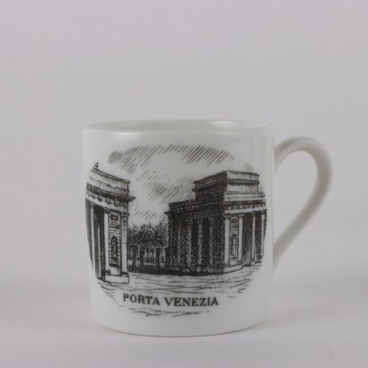 Seis tazas de café Piero Fornasetti,Piero Fornasetti,Piero Fornasetti,Piero Fornasetti,Piero Fornasetti,Piero Fornasetti,Piero Fornasetti