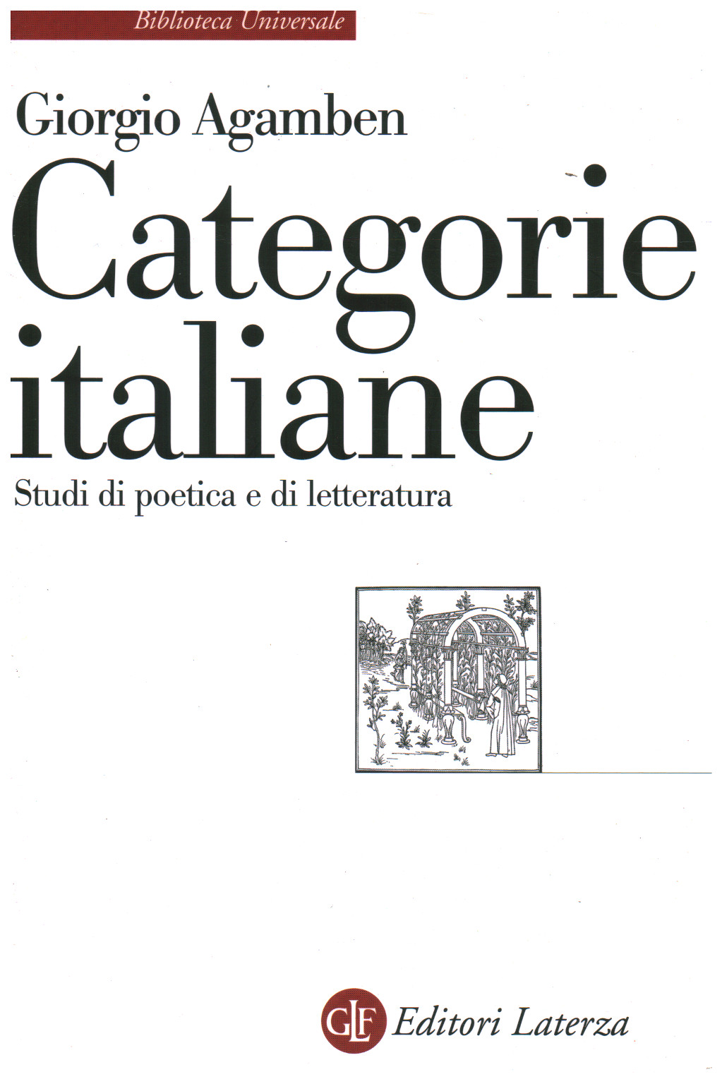 Categorías italianas. Estudios poéticos y%2, categorías italianas. Estudios de poética y%2