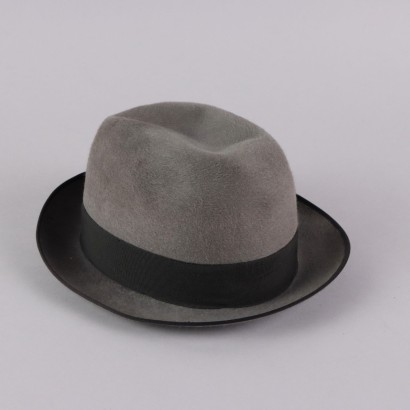 Borsalino Cappello Vintage in Feltro Tor