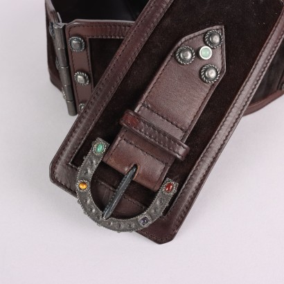 Valentino Suede Belt