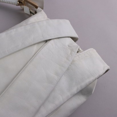 Fendi Borsa Vintage in Pelle Bianca