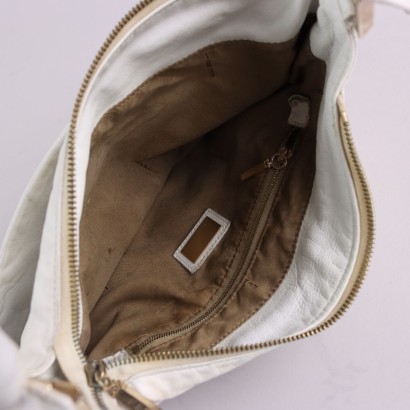 Fendi Borsa Vintage in Pelle Bianca