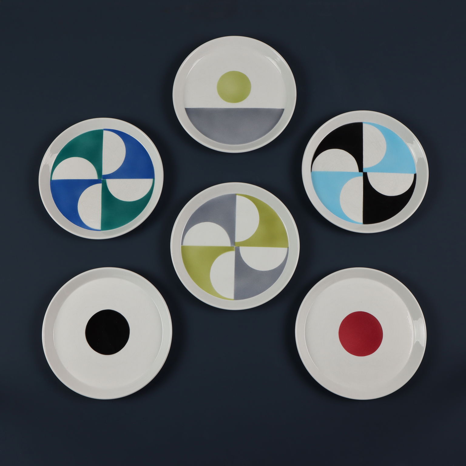 piatti gio ponti,Set di 6 Piatti della Serie 0apostroph,Gio Ponti,Gio Ponti,Gio Ponti,Gio Ponti,Gio Ponti,Gio Ponti