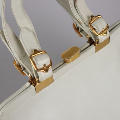 Sac blanc vintage Roberta di Camerino