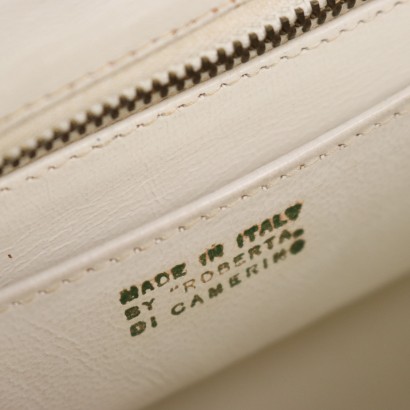 Sac blanc vintage Roberta di Camerino