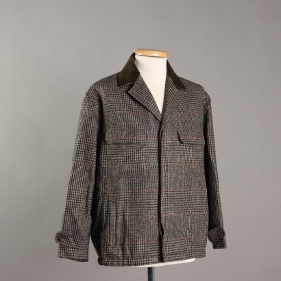 Ferragamo Jacket Vintage Men Wool UK Size 38 Italy 1990s