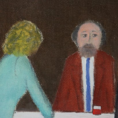 Pintura de Walter Pozzi,Osteria,Walter Pozzi,Walter Pozzi,Walter Pozzi,Walter Pozzi