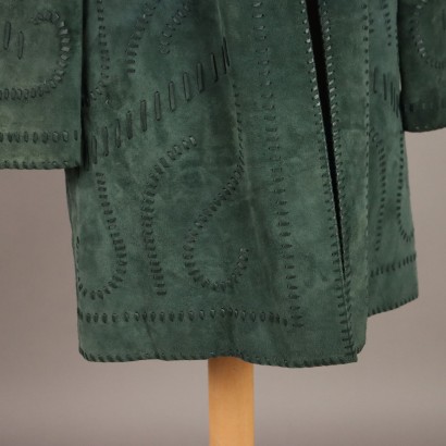 Manteau en daim Vikavi
