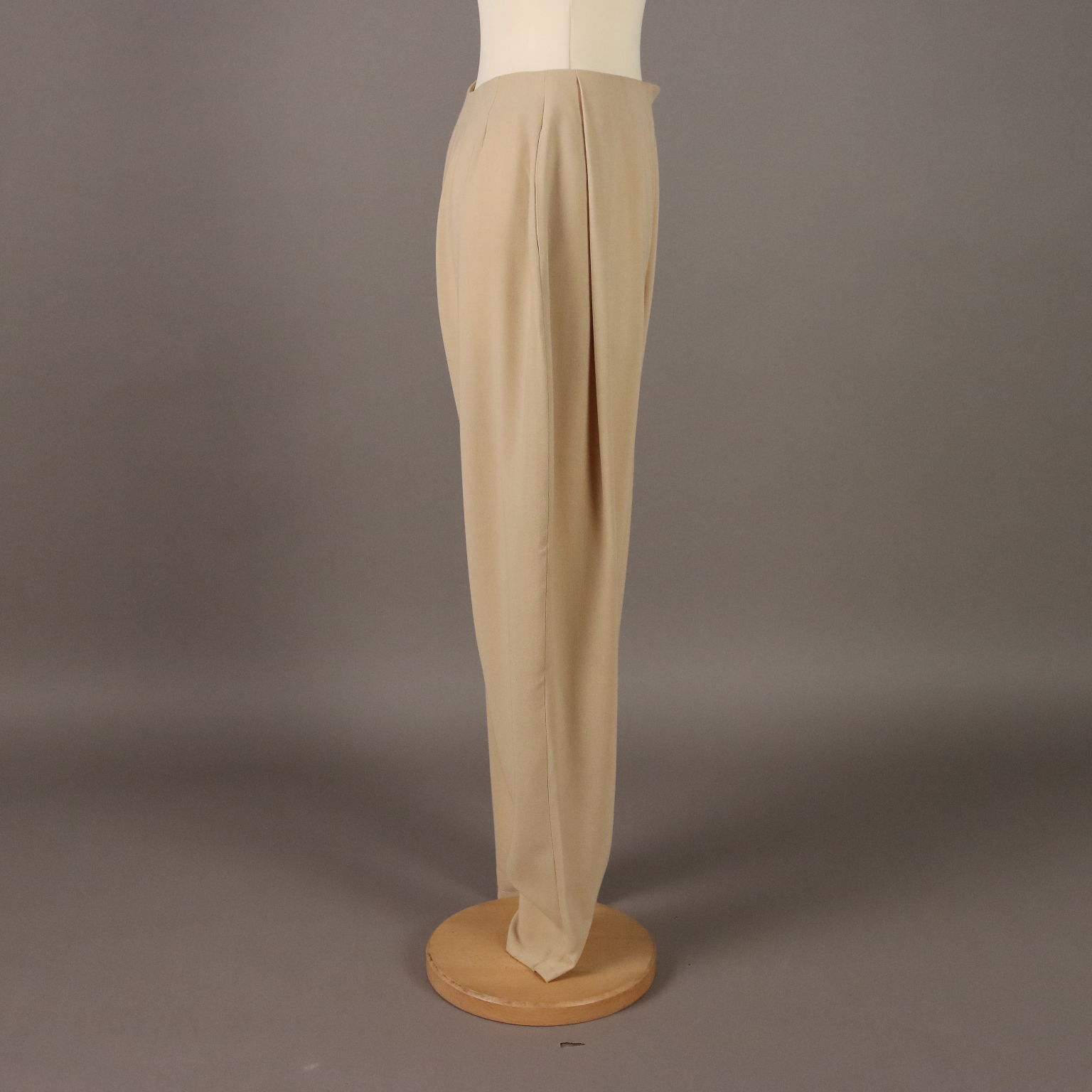 Armani Trousers Vintage Wool UK Size 14 Italy 1990s