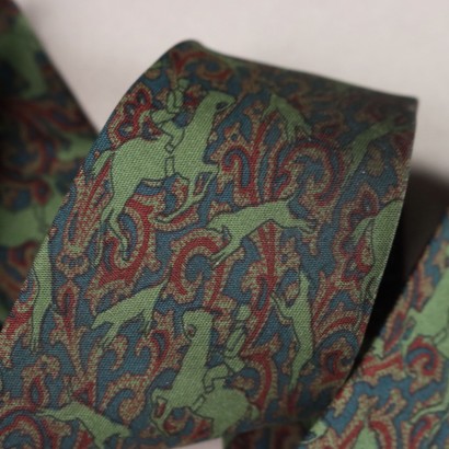 Gucci Vintage Krawatte und Einstecktuch
