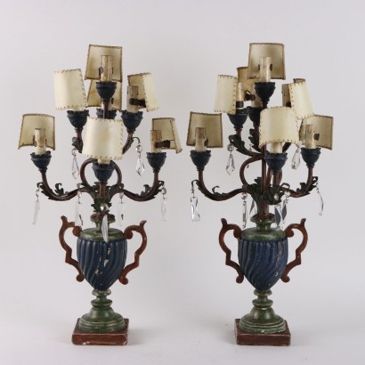 Paire de lampes de table