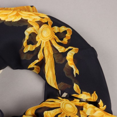 Ferre Vintage Pañuelo negro y dorado
