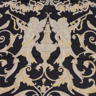 Ferre Vintage Pañuelo negro y dorado