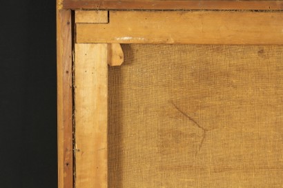 art, antiquités, peinture, école du 18ème siècle, scène de bataille, peintures à l’huile sur toile