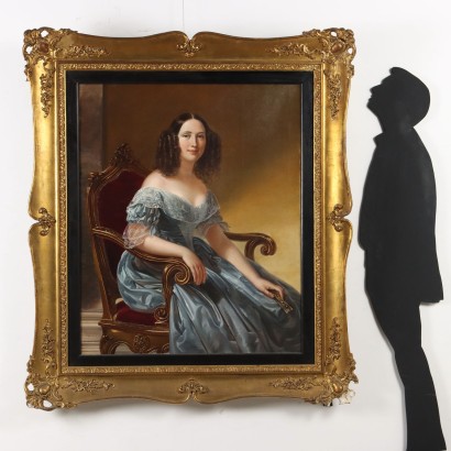 Peinture de Pietro Lucchini, Portrait d'une jeune femme, Pietro Lucchini, Pietro Luchini, Pietro Luchini, Pietro Luchini, Pietro Luchini, Pietro Luchini, Pietro Luchini, Pietro Luchini