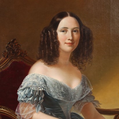 Peinture de Pietro Lucchini, Portrait d'une jeune femme, Pietro Lucchini, Pietro Luchini, Pietro Luchini, Pietro Luchini, Pietro Luchini, Pietro Luchini, Pietro Luchini, Pietro Luchini