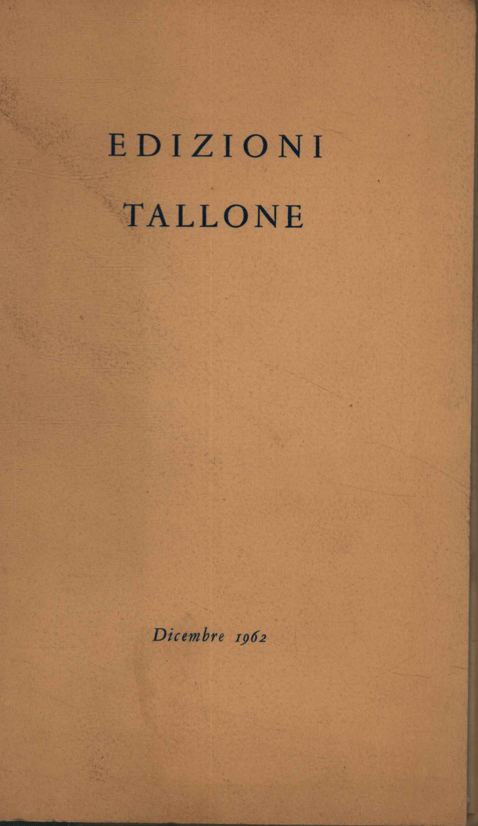 Edizioni tallone