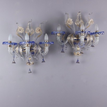 Coppia di appliques