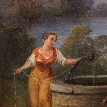 Cuadro de Ferdinando Manzini, Paisaje con figuras, Ferdinando Manzini, Ferdinando Manzini, Ferdinando Manzini, Ferdinando Manzini, Ferdinando Manzini