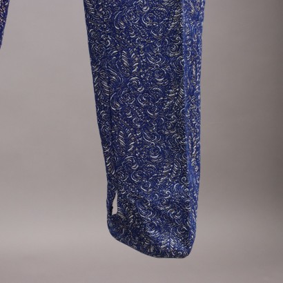 Vintage Blue and Gold Tracksuit