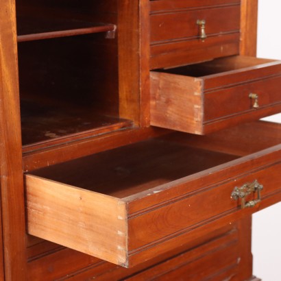 Wardrobe, Mahogany Wardrobe, Mahogany Wardrobe Late 19th Century