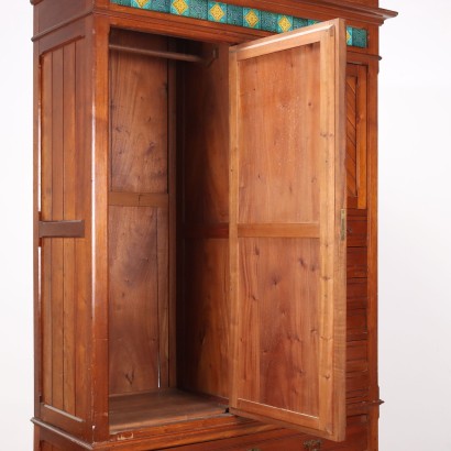 Wardrobe, Mahogany Wardrobe, Mahogany Wardrobe Late 19th Century