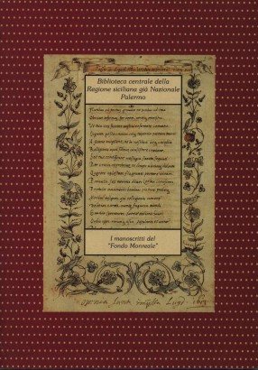 Catalogo dei manoscritti del fondo Monreale della biblioteca centrale della regione siciliana