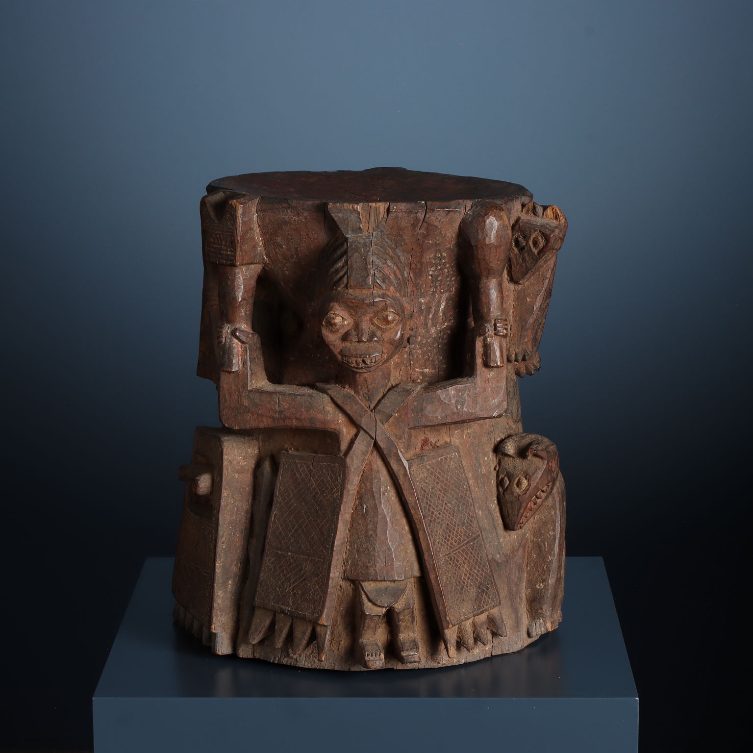 Altare per Shango (Odo Shango) in legn