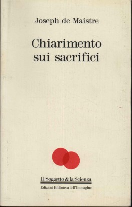 Chiarimento sui sacrifici