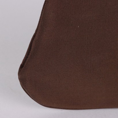 Pochette en toile marron vintage