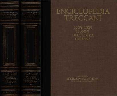 Treccani 1925-2005. 80 anni di cultura italiana (2 Volumi)