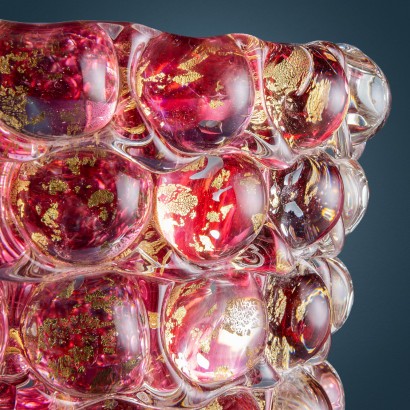 Vaso Lenti di Barovier e Toso,Vaso Ercole Barovier serie 'Len