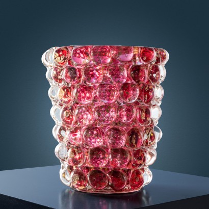 Vaso Lenti di Barovier e Toso,Vaso Ercole Barovier serie 'Len
