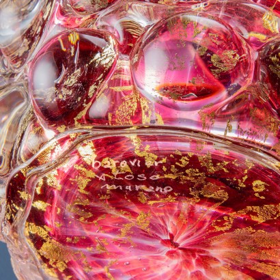 Vaso Lenti di Barovier e Toso,Vaso Ercole Barovier serie 'Len