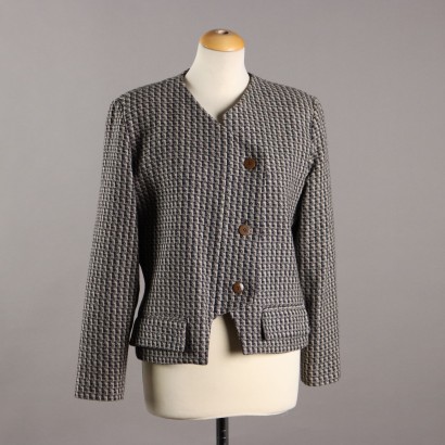 Vintage Armani Jacket Wool UK Size 14 Italy