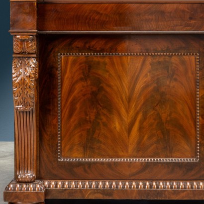 antiquariato, credenza, antiquariato credenza, credenza antica, credenza antica italiana, credenza di antiquariato, credenza neoclassica, credenza del 800,Scrivania con segreti,Scrivania attribuibile a Henry Thomas Pe,Scrivania Henry Thomas Peters